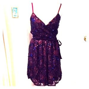 Express sequin cocktail dress size S/P