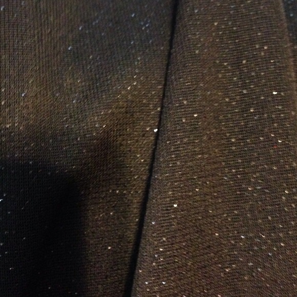 Black Sparkly Halter Top Dress - Picture 2 of 3