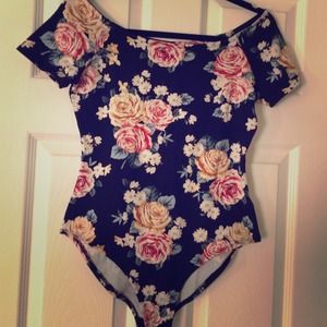Floral body suit!