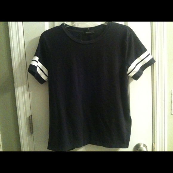 oversized varsity tee