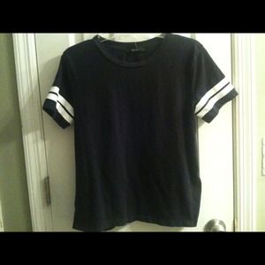 oversized varsity tee