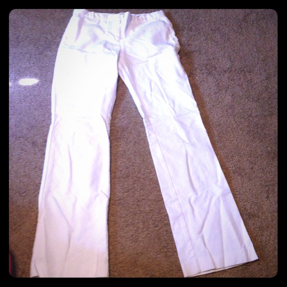 🎉SOLD🎉 White dress pants - Picture 1 of 5