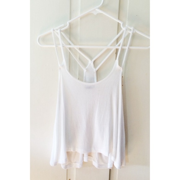 RARE Brandy Melville Flowy Crop Tank