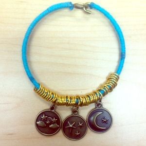 Hand wrapped sweet dreams bangle