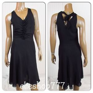Ann Taylor Little Black Dress 100% Silk