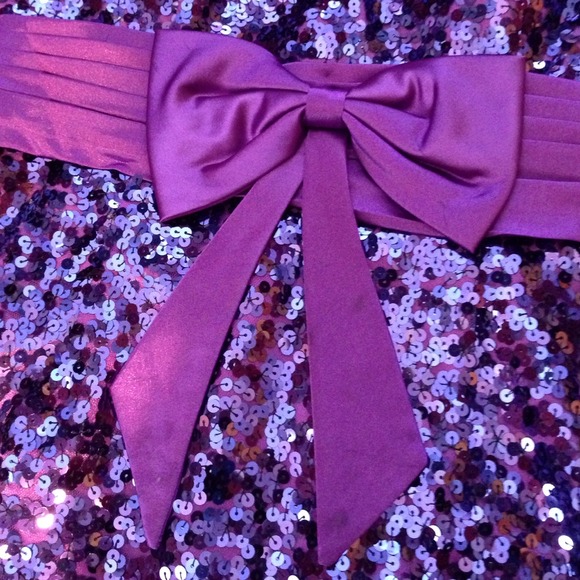 Purple Prom Dress - Picture 2 of 4