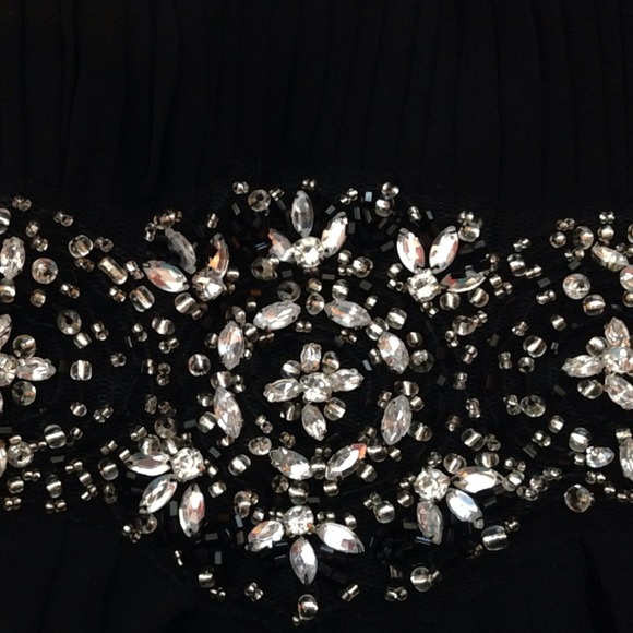 Black strapless dress prom/formal - Picture 2 of 3