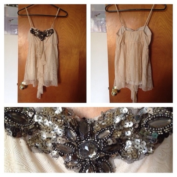Ruffle tank top