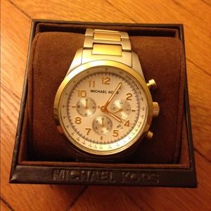 Michael Kors two-toned watch