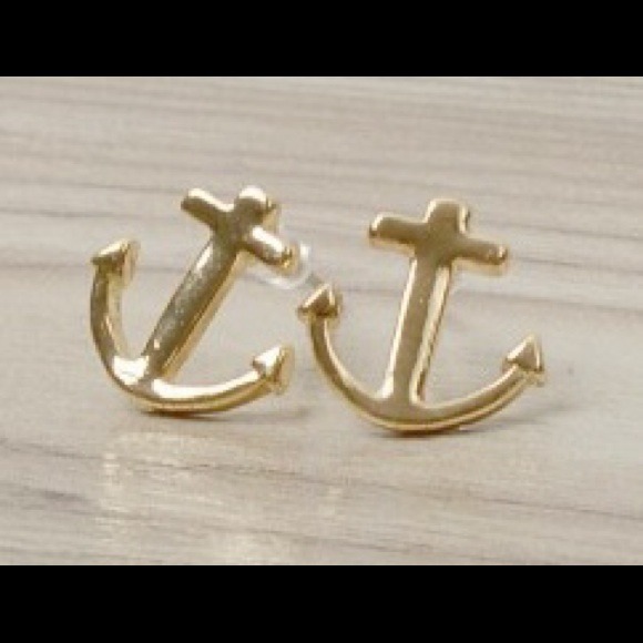 boutique Jewelry - **SOLD in bundle for jadorade0009** Anchor Studs
