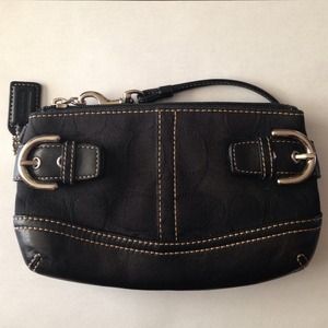 Authentic Coach Wristlet