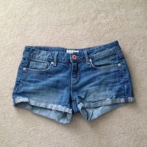 Light Wash Shorts