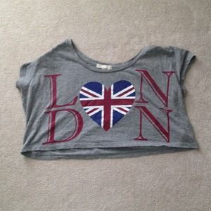 Off the Shoulder London Crop