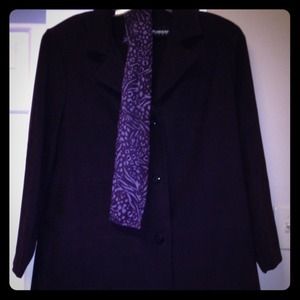 Beautiful dress in deep purple