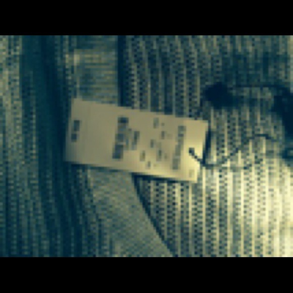 Bundle with red cardigan & silver off the shoulder