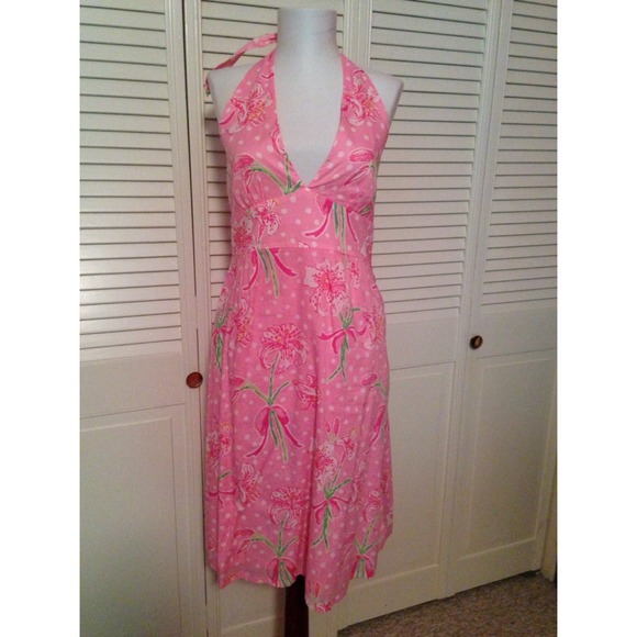 Vintage Lilly Pulitzer Halter Dress