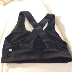 Lululemon Black Sports Bra