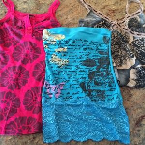 3 Bright colourful tops