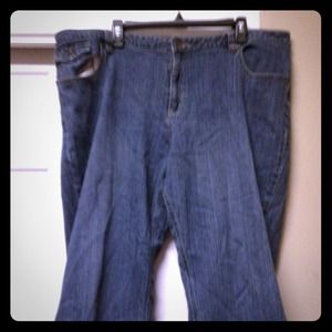 Cute plus size blue jeans.