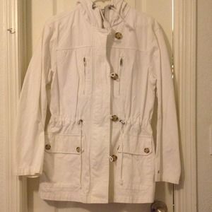 White jacket/coat!