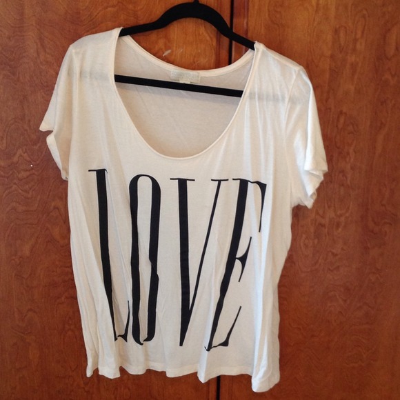 F21 LOVE tee