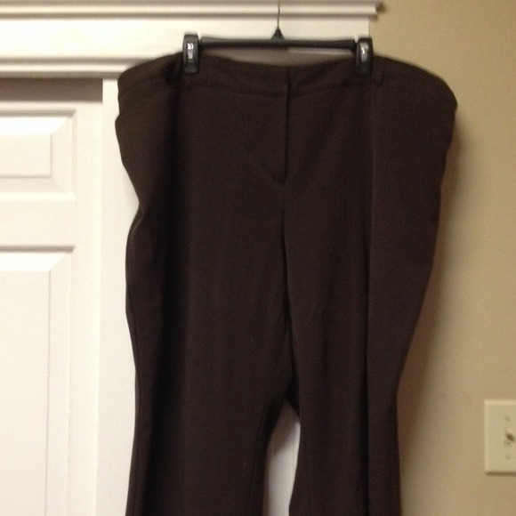 Brown women's dress pants