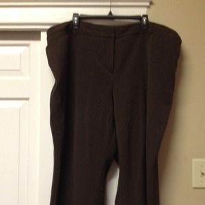 Brown women's dress pants