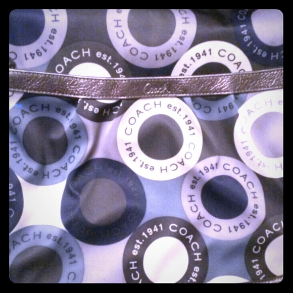 Authentic Coach diaper bag