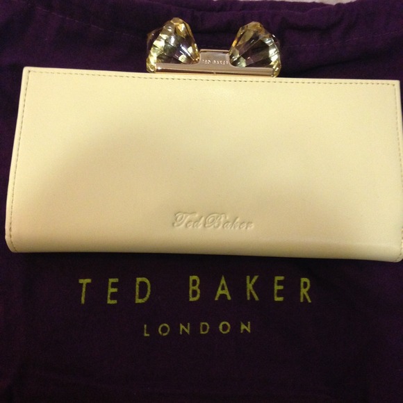 💢SOLD💢Spring yellow Ted Baker Wallet/Clutch