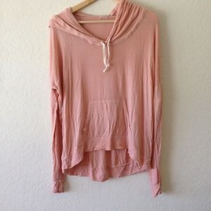 Brandy Melville Bettina Hoodie Pink