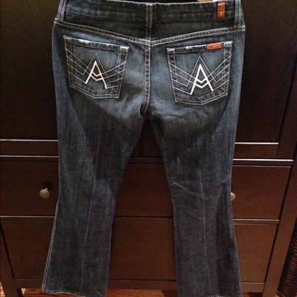 7 For All Mankind wide leg A pocket jeans!