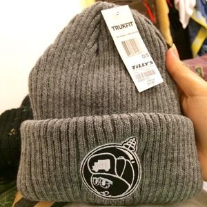 Grey Trukfit Beanie
