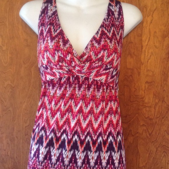 Multi-Colored Maxi Dress