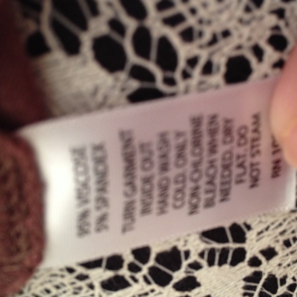 Boho chic beaded brown tank - Picture 4 of 4