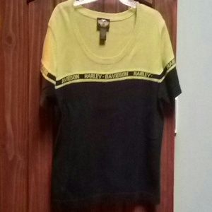 Harley Davidson sweater short sleeve cotton