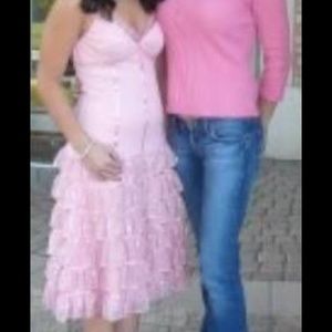 REDUCED PRICE!Betsey Johnson Pink Gown