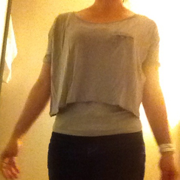 Kookai crop T-shirt - Picture 2 of 2