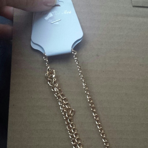 Gold turquoise head chain boho new! - Picture 4 of 4