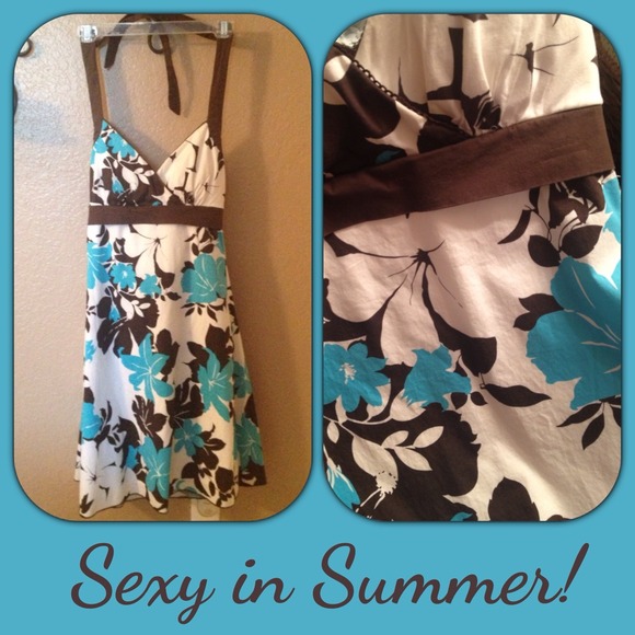 Summer halter top dress