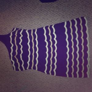 Navy and silver one shoulder lilly pulitzer dress