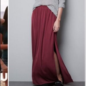 Zara maxi skirt