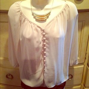 Sheer natural color, beige or off white🌼