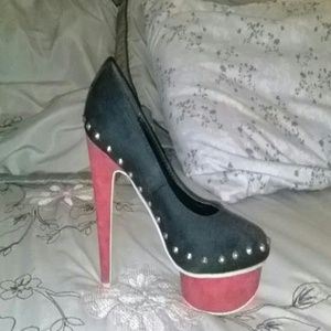 Nicole Lee Studded Platforms