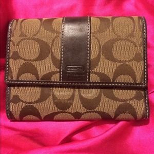 100% authentic Coach wallet