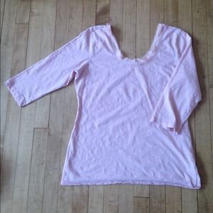 Maurice's pink active wear top