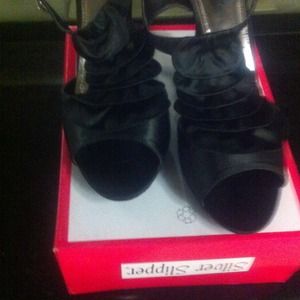 Black heels
