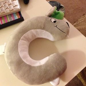 Travel rabbit pillow