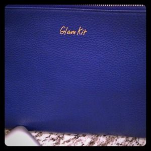 NWT adorable rebecca minkoff large glam kit pouch