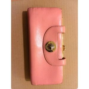 Pink Kate Spade Flap Wallet