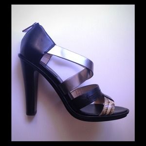 Coach leather sandals